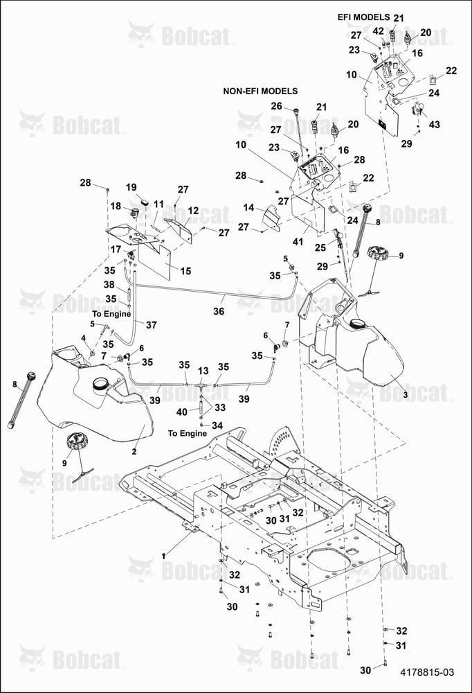 Fuel Tanks / Control Panel
