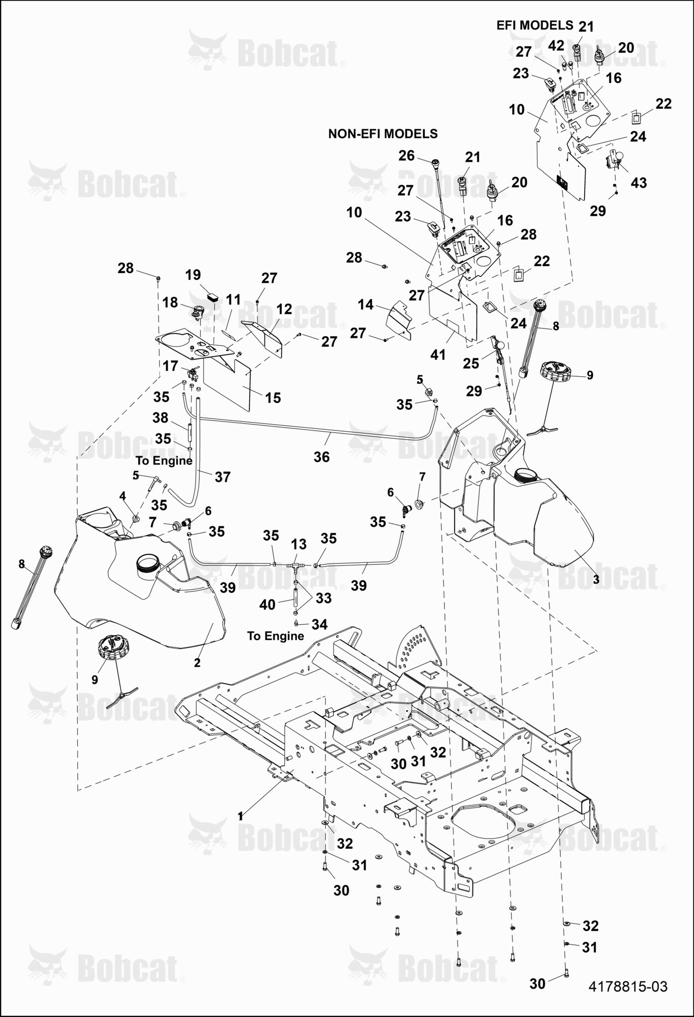 Fuel Tanks / Control Panel