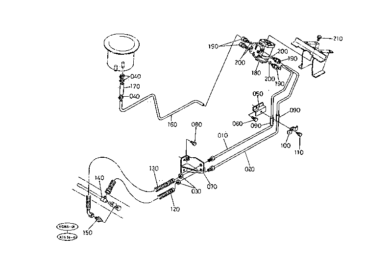 Power Steering Oil Pipe