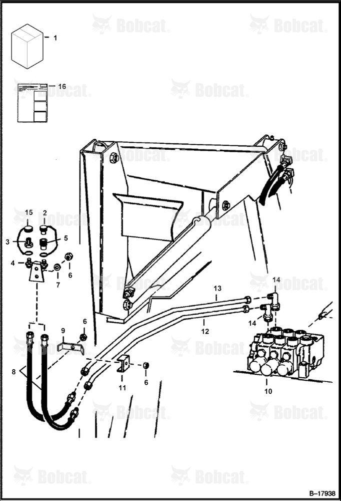 Auxiliary Hydraulic Kit (Rear Unit)