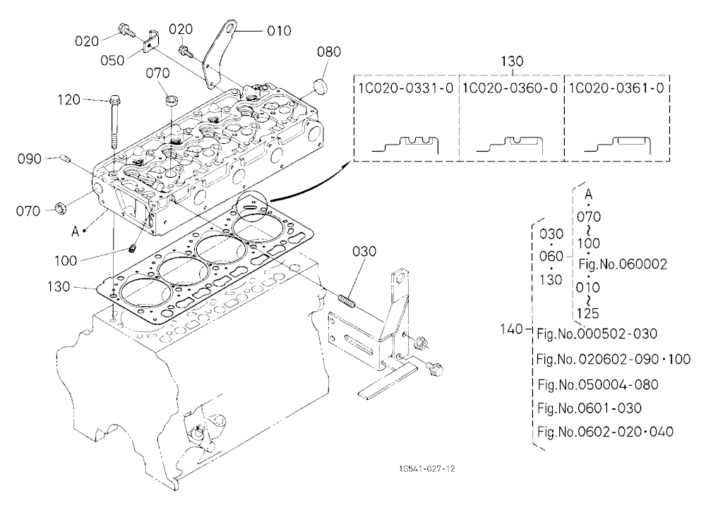 Cylinder Head [Cab Type] [Old Type]