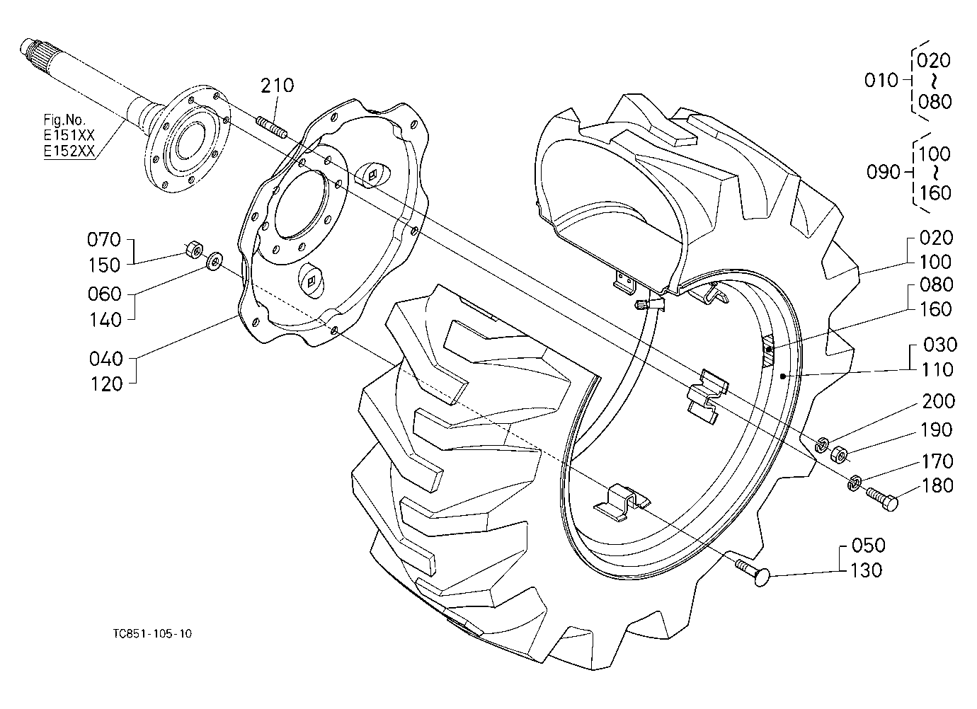 Rear Wheel (17.5L-24)