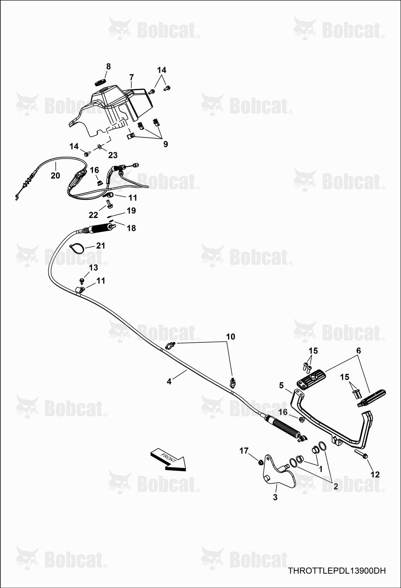 Drive TRAIN, Throttle Pedal  AVW411001 - AVW419999