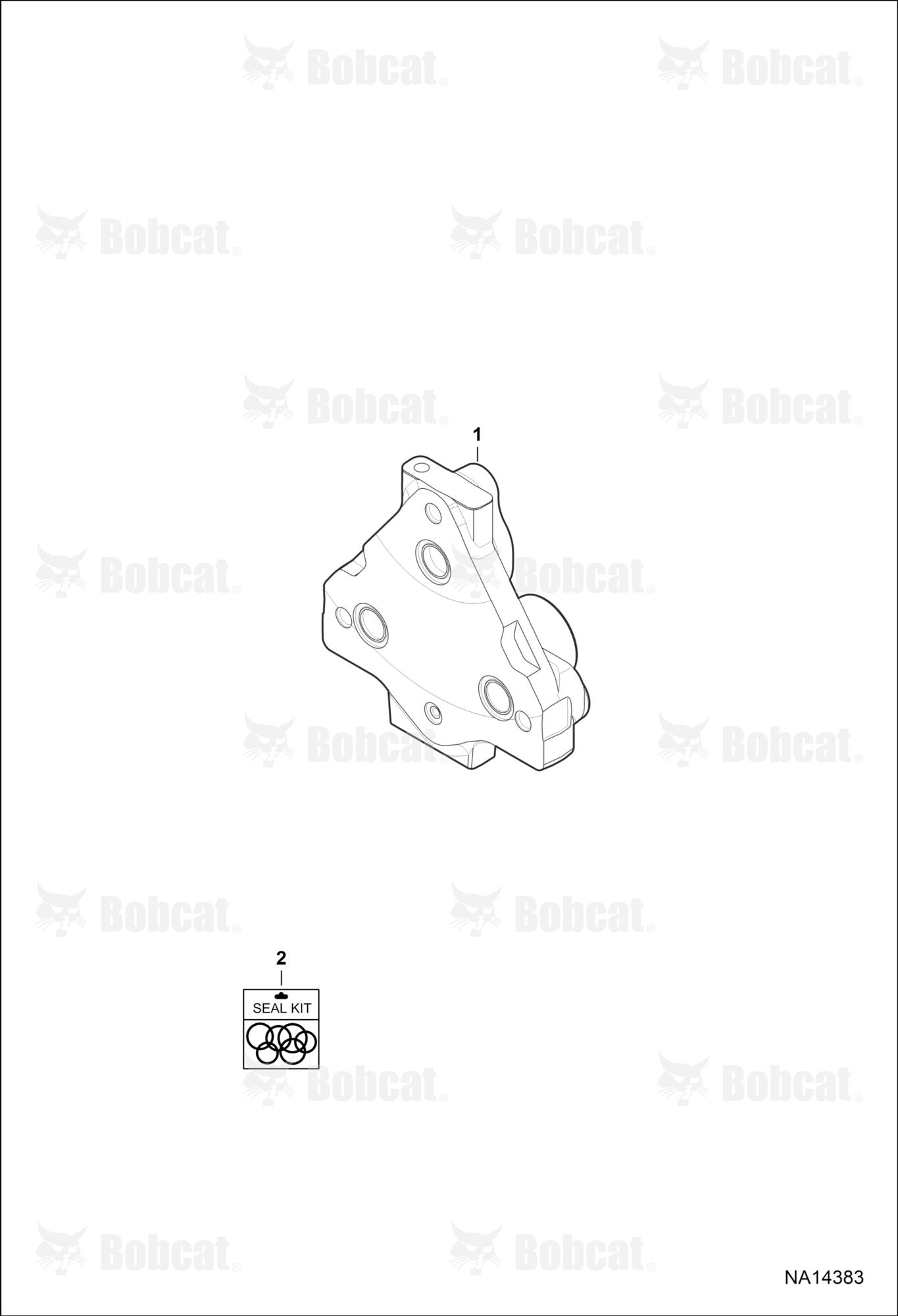 Hydraulic Control Valve (Outlet Section)