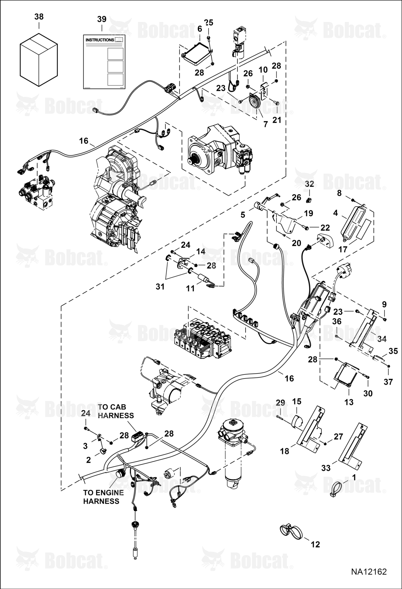Frame Electrical Circuitry  B3GN14000 - B3GN16000, B3GP14000 - B3GP16000