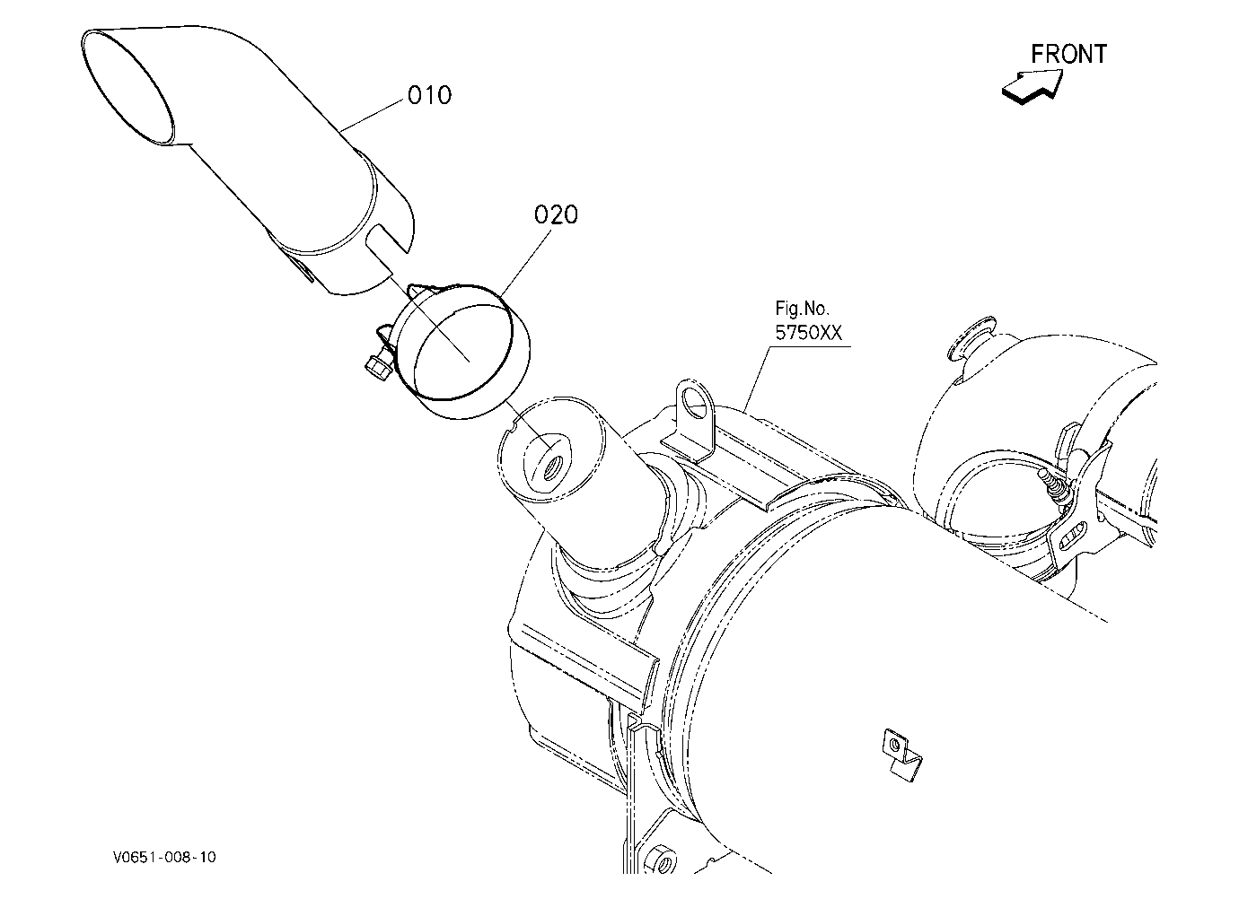 Selective Catalytic Reduction Muffler Pipe