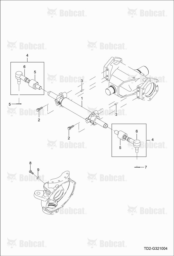 Steering Cylinder Group