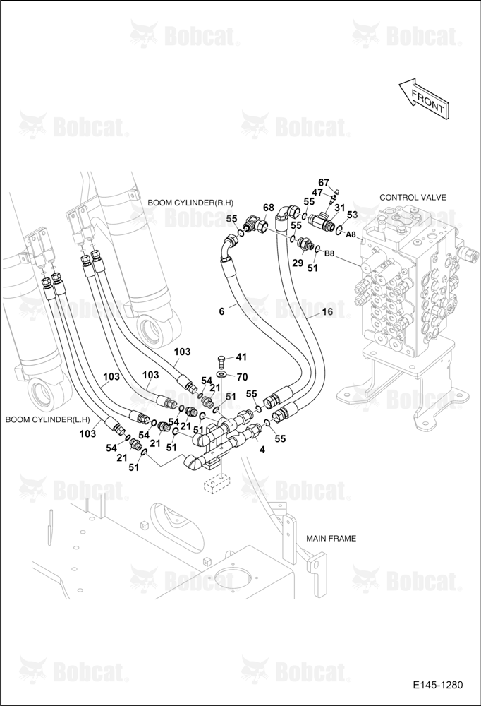 Main Piping (Boom)