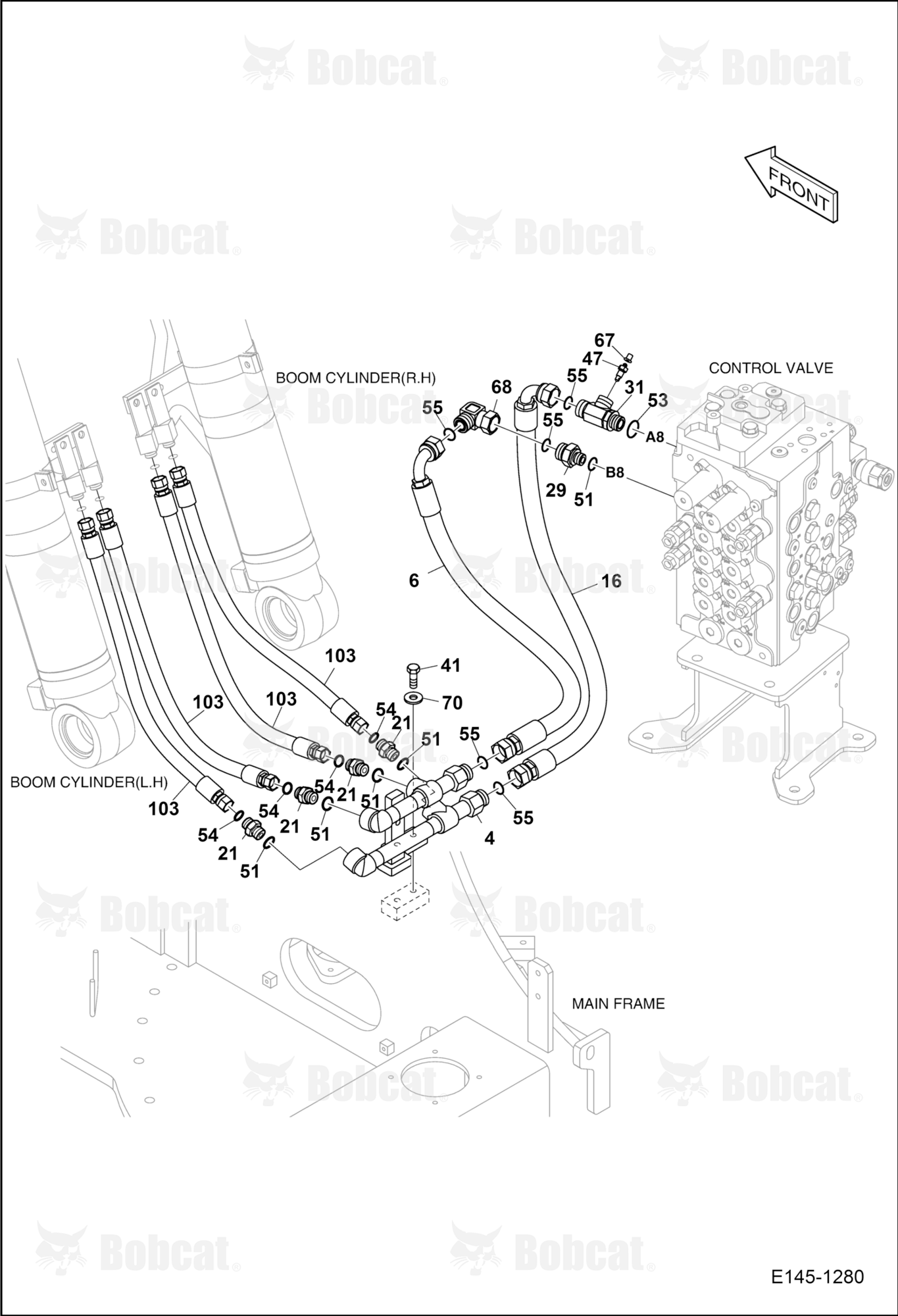 Main Piping (Boom)