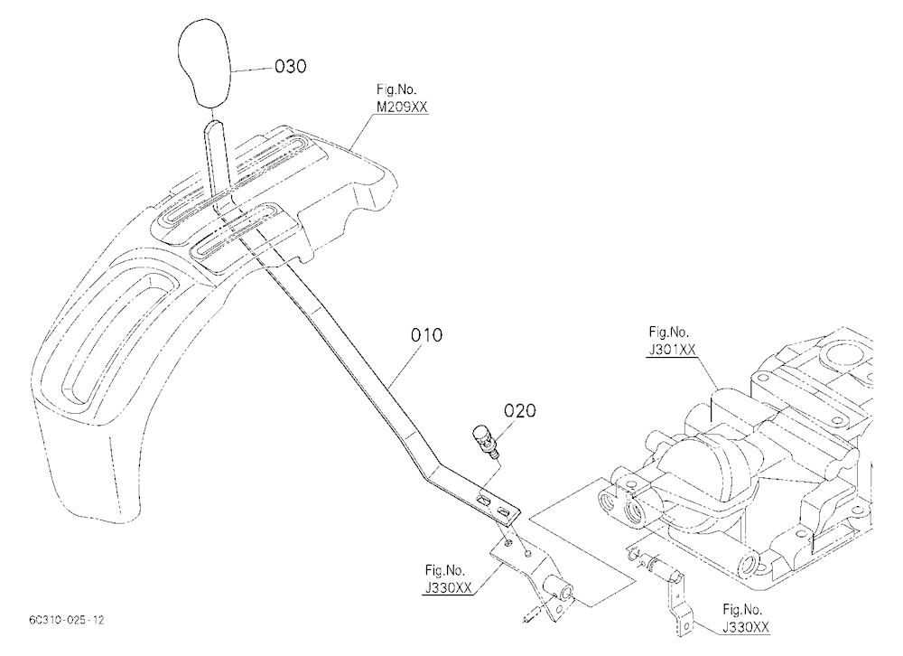 Hydraulic Control Lever