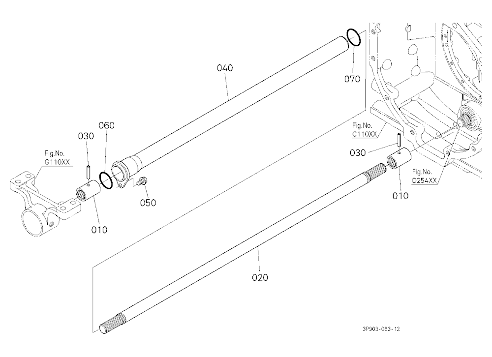 Front Propeller Shaft [Except[Dtsc]] [Old]