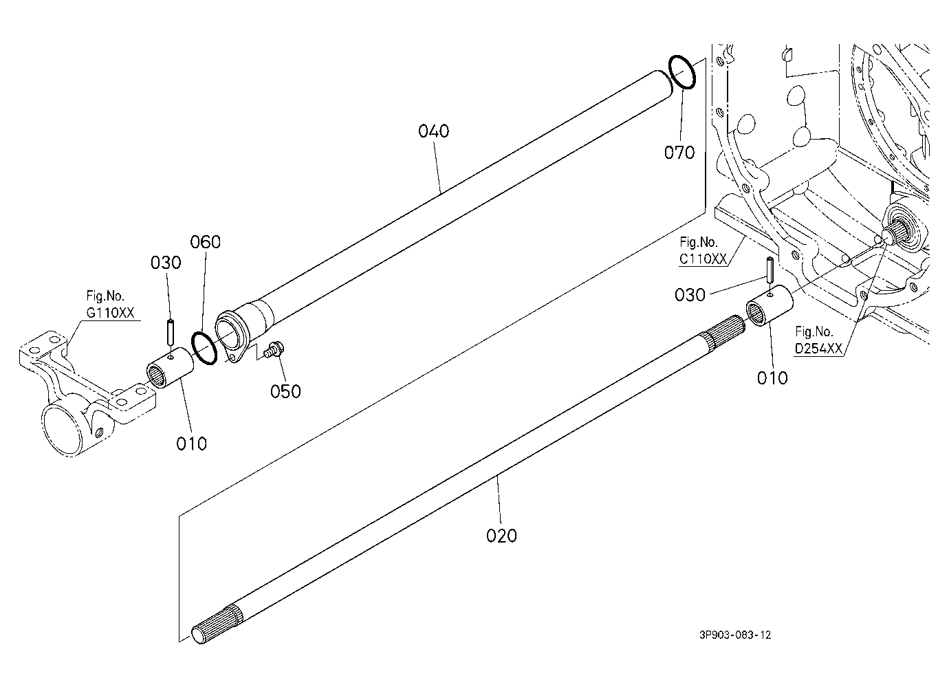 Front Propeller Shaft [Except[Dtsc]] [Old]