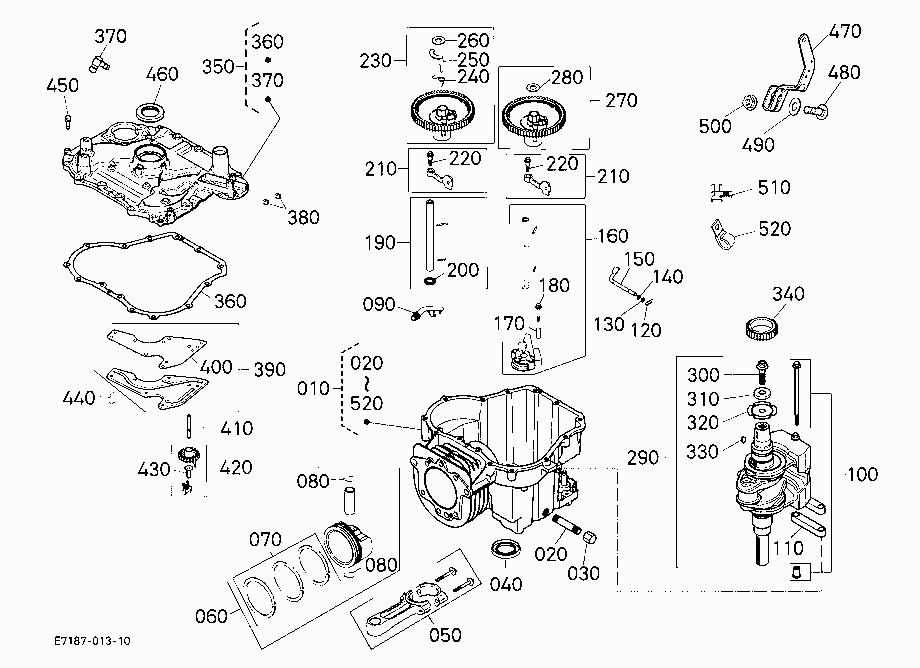 SHORT BLOCK KIT [OPTION]