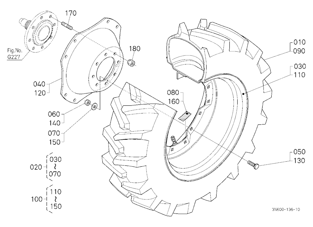 Front Wheel (13.6-24) [A]