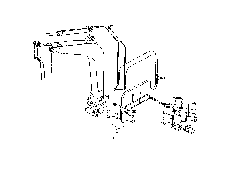 Oil Piping (Arm)