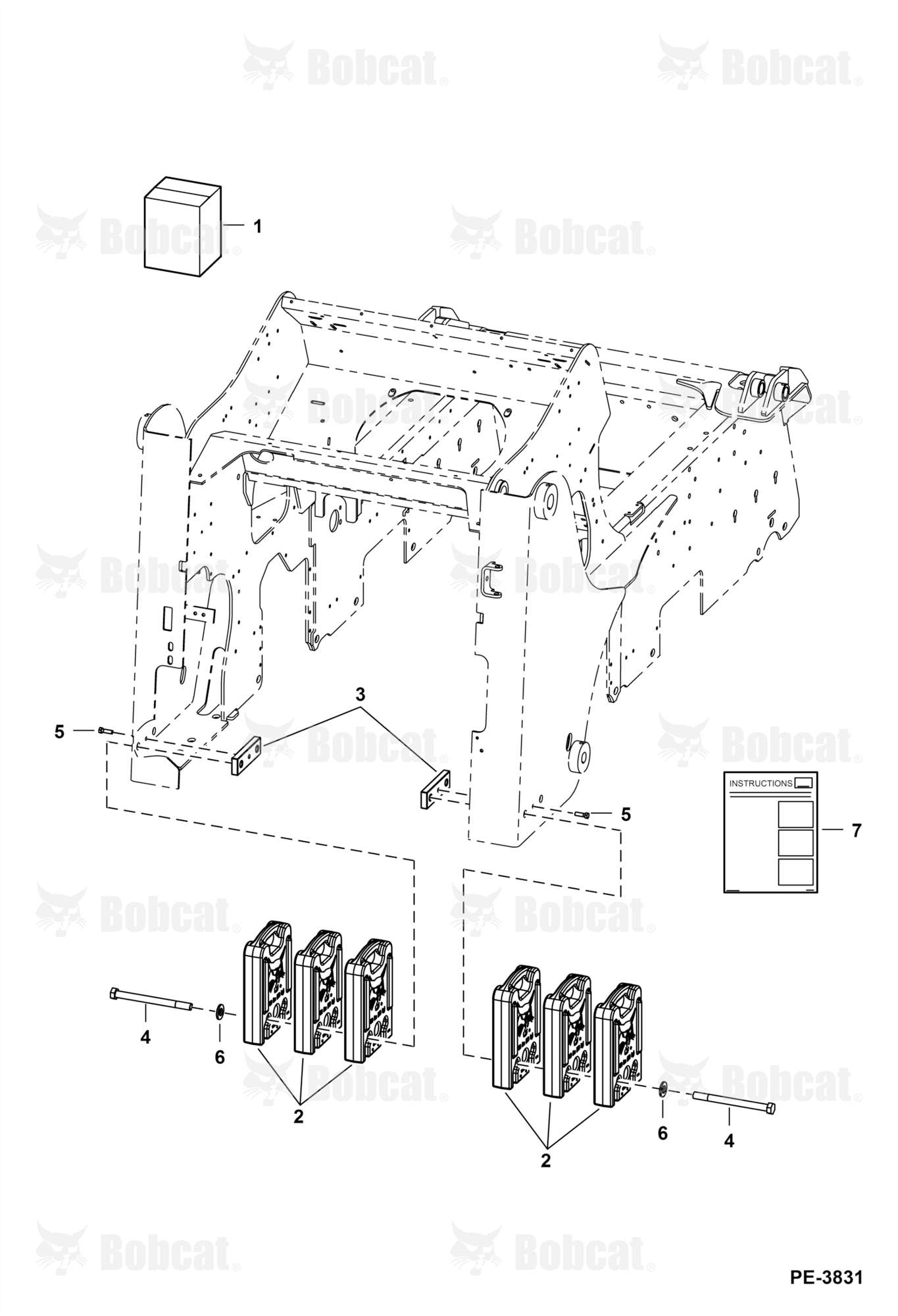 Counterweight Kit (300 lb) (136 kg)
