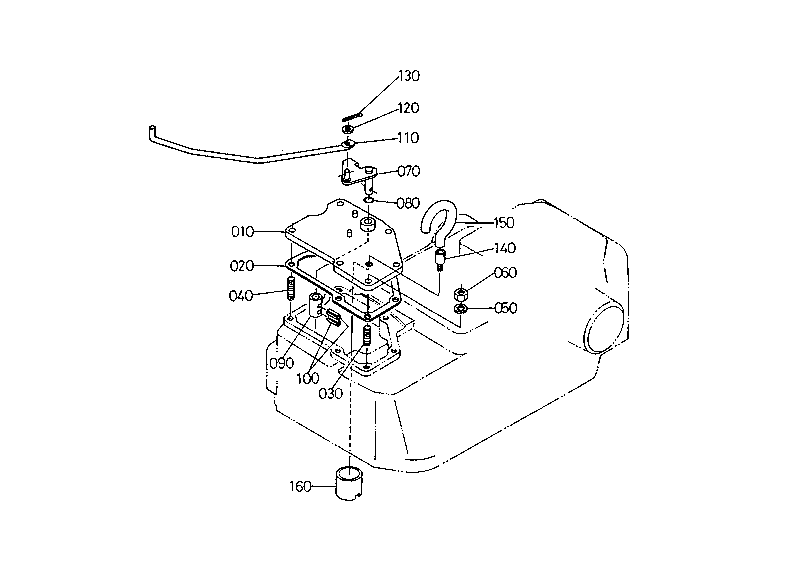 Down Speed Adjusting Rod