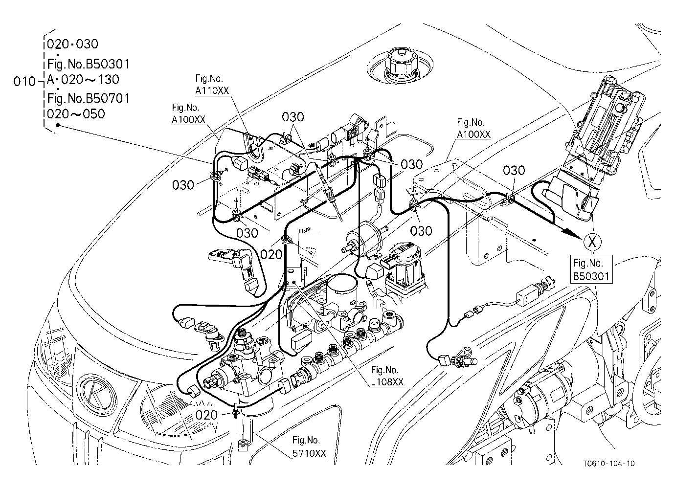 Electrical Wiring (Engine) [Without Heater] [Ca]