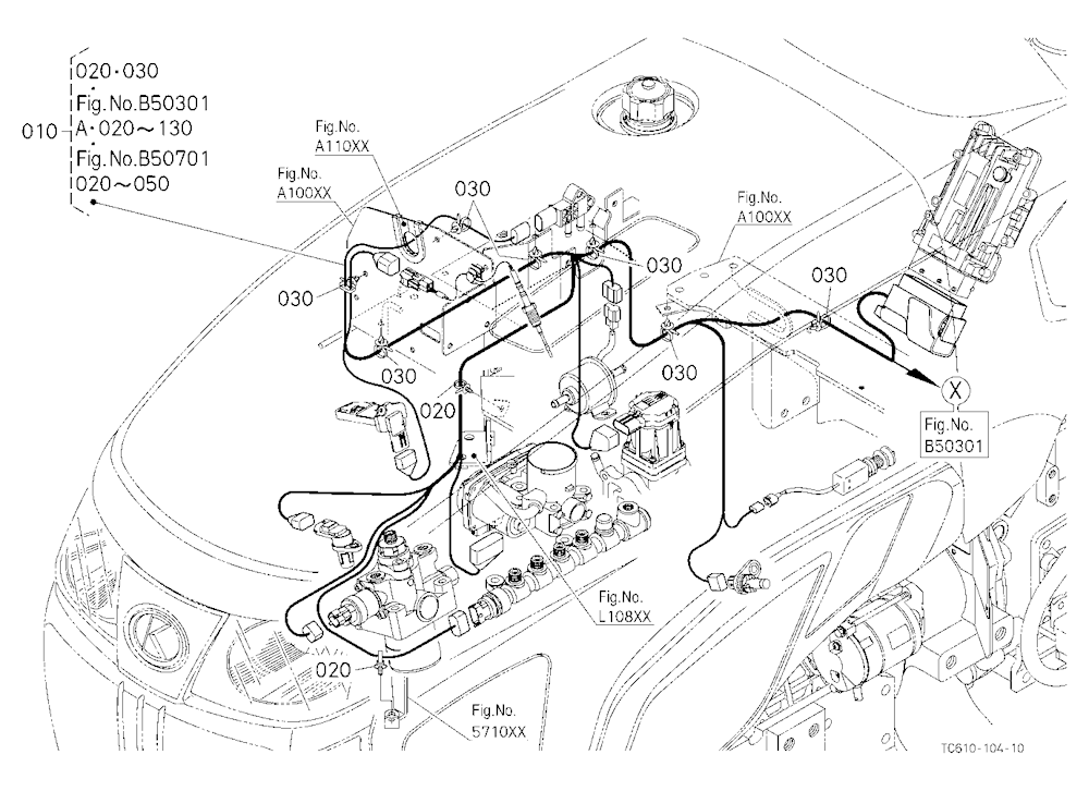 Electrical Wiring (Engine) [Without Heater] [Ca]