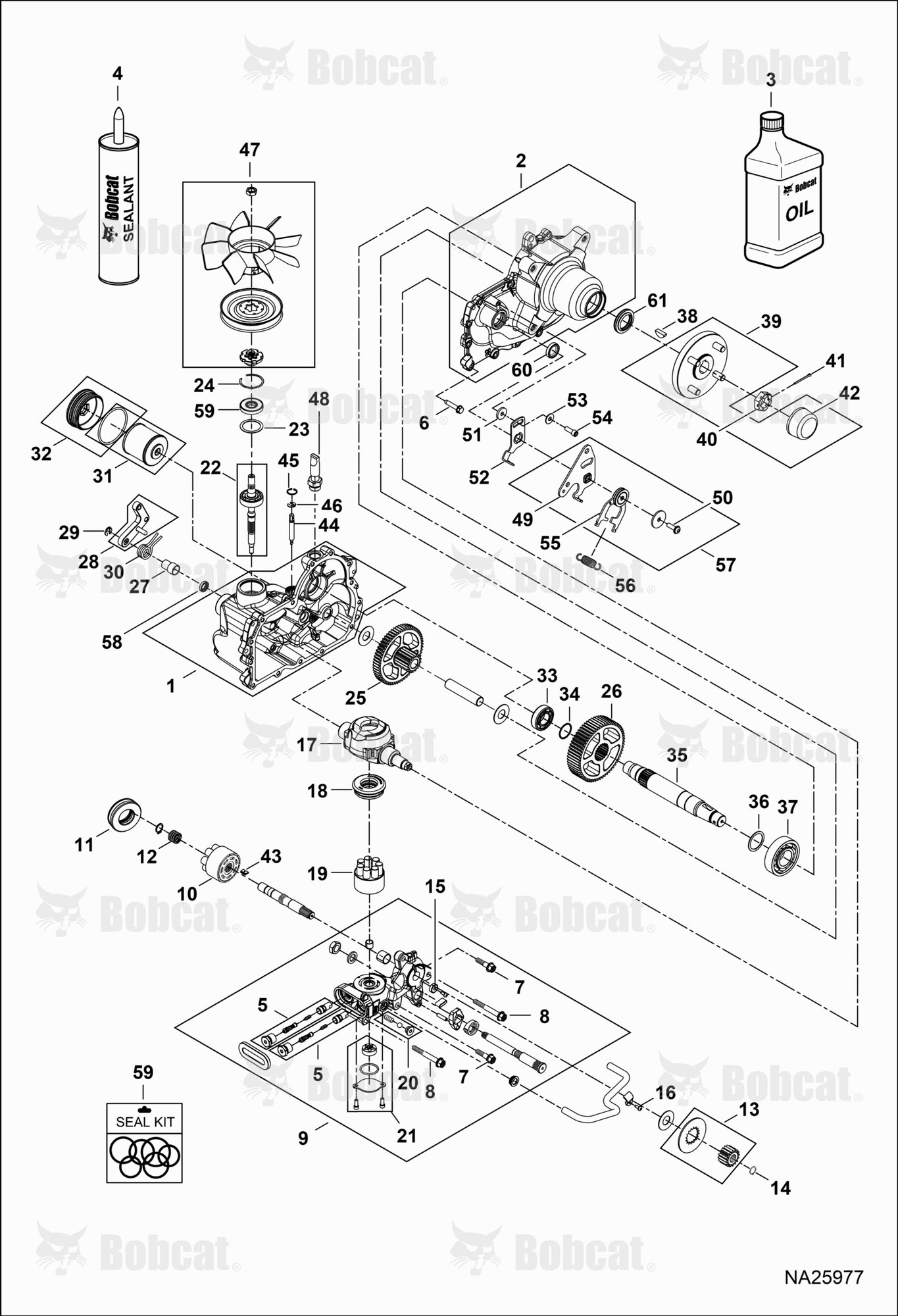Transaxle Left