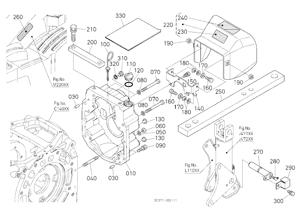 Pto (540/1000) Conversion Kit (Gear Case) [Option]