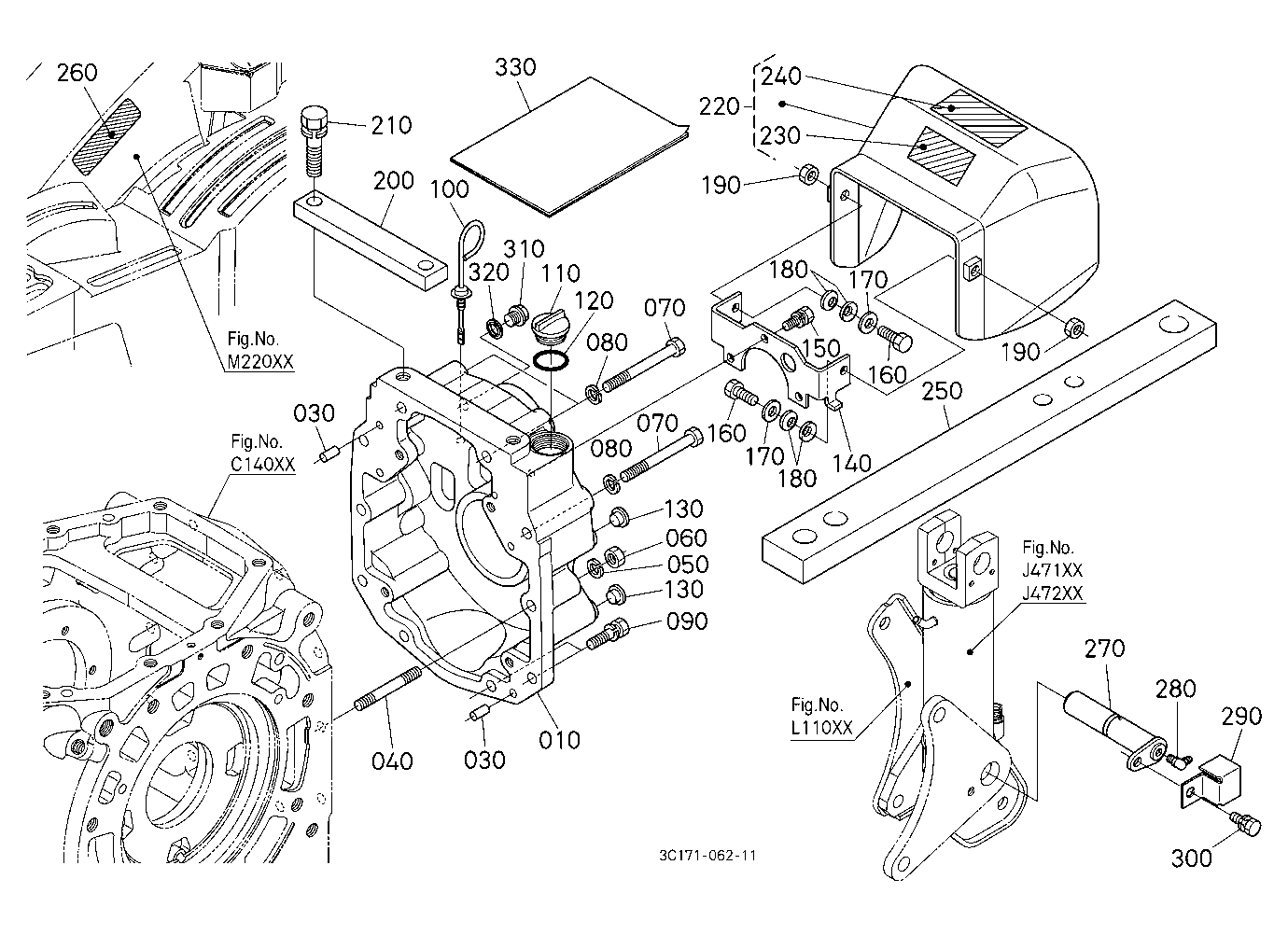 Pto (540/1000) Conversion Kit (Gear Case) [Option]