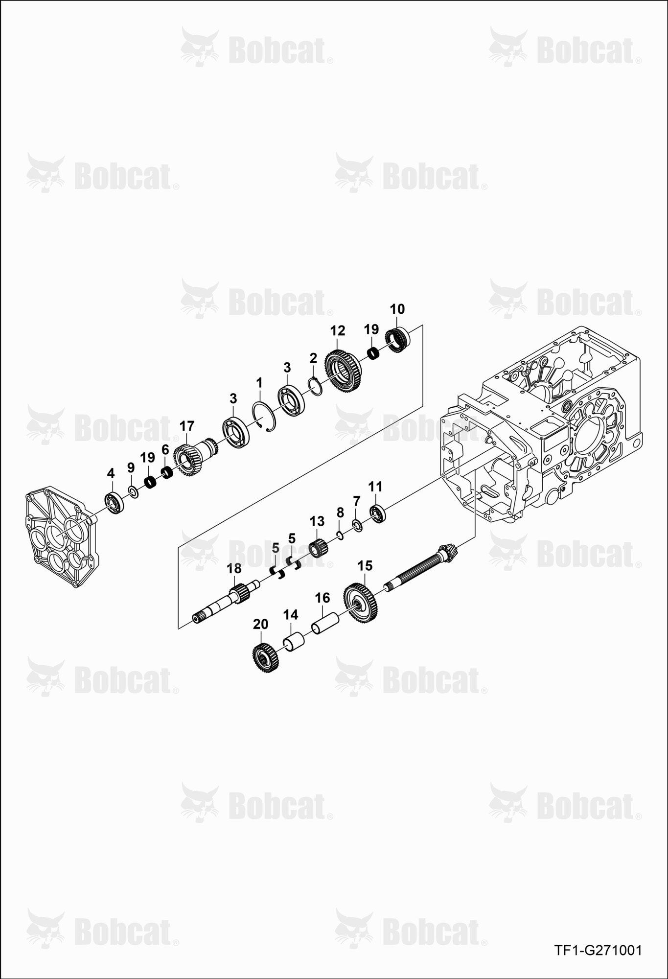 Range Shift Shaft Group