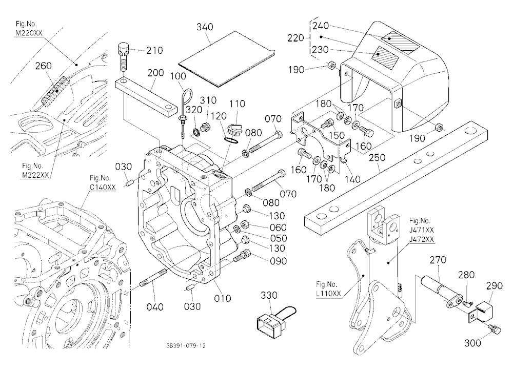 Pto (540/1000) Conversion Kit (Gear Case) (W/G No.