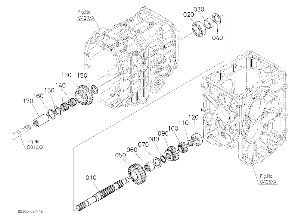 Range Gear Shaft