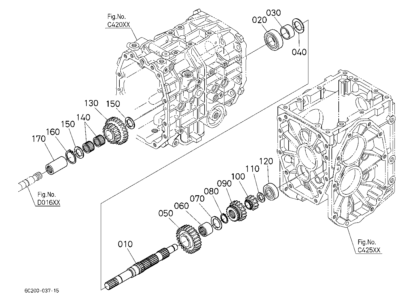 Range Gear Shaft