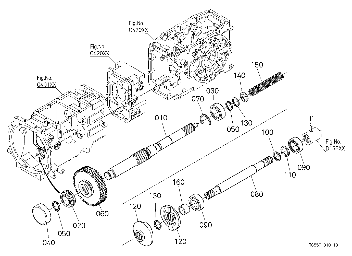 Pto Countershaft