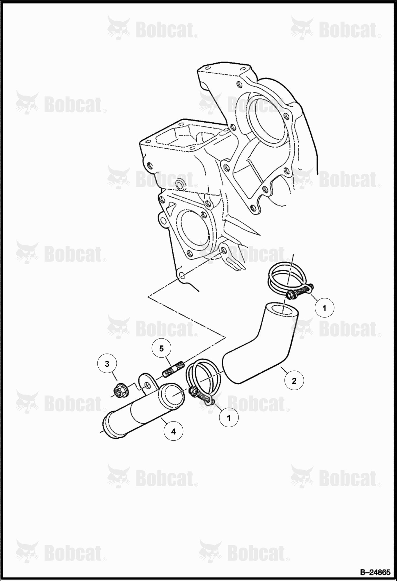 Block Coolant Pipe (Diesel)