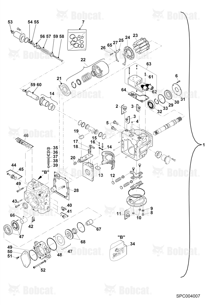 Hydrostatic Pump ASSY