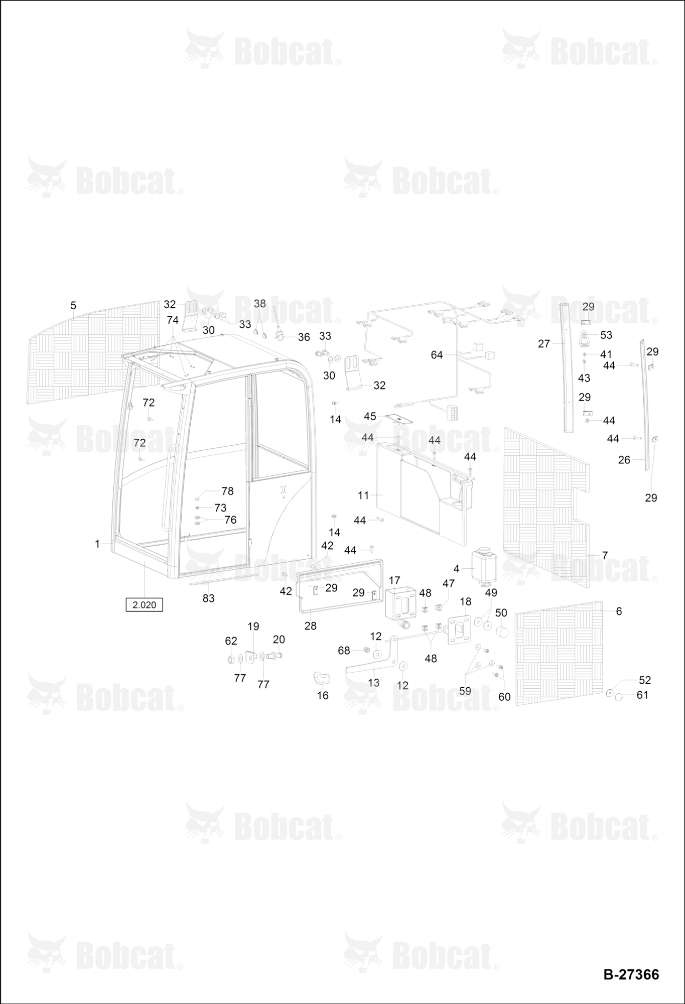 OPERATOR'S CAB - Equipment 1