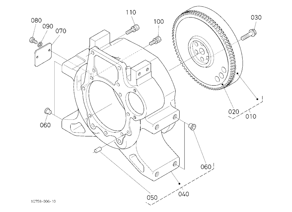 Flywheel [D1703-Ma-E2A/D1703-Ma-E2A-Hst]