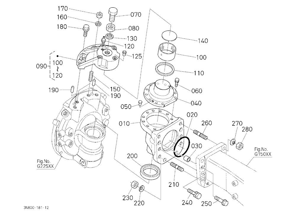 Bevel Gear Case