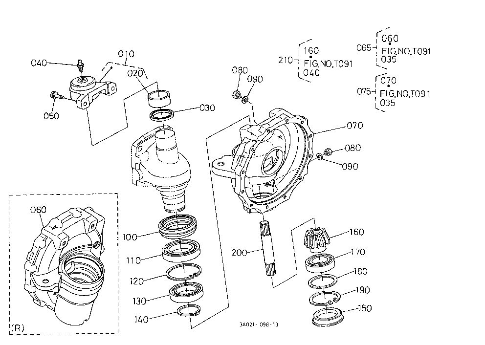 Bevel Gear Case
