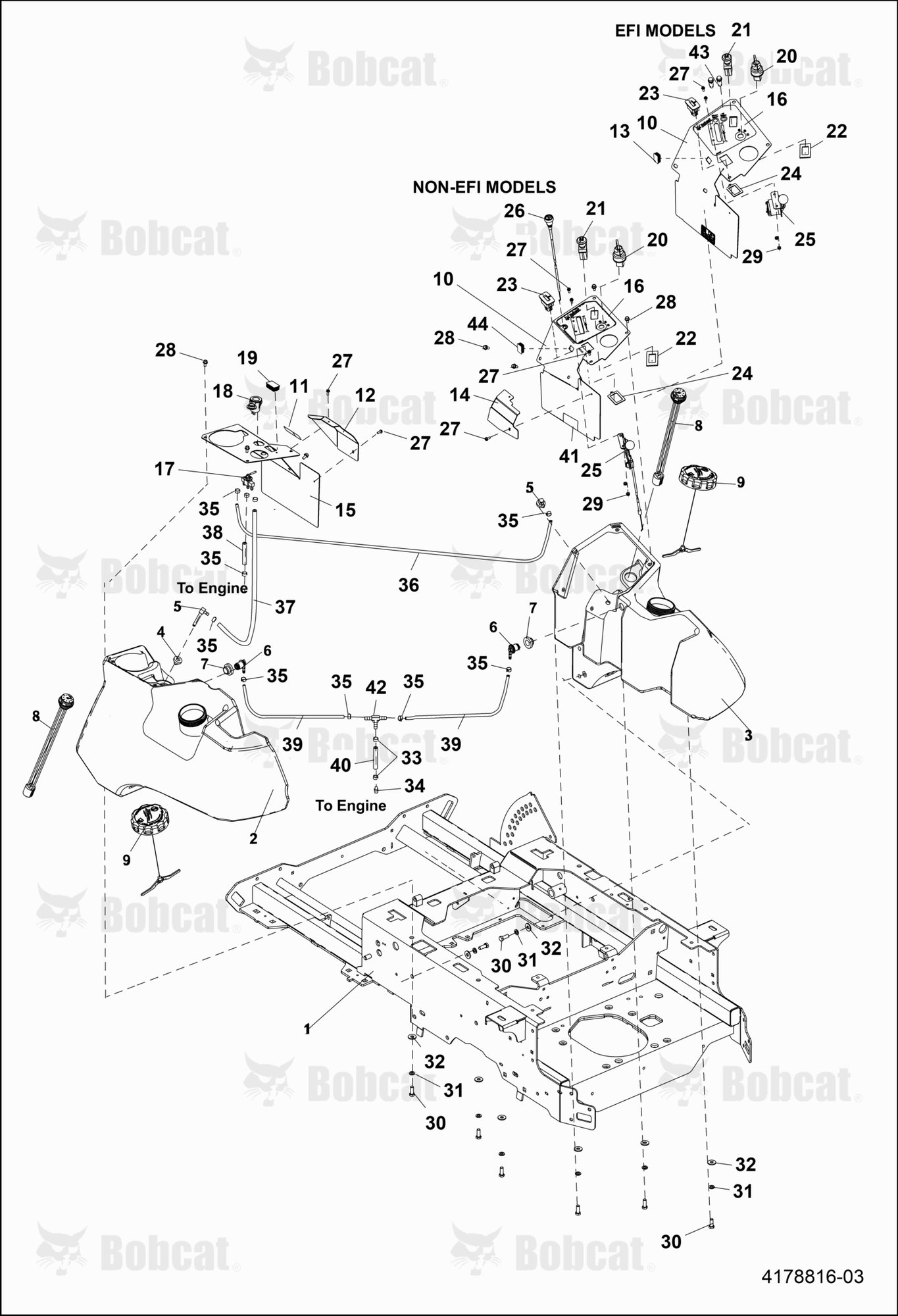 Fuel Tanks / Control Panel