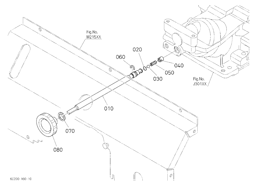 Fall Adjustment Shaft