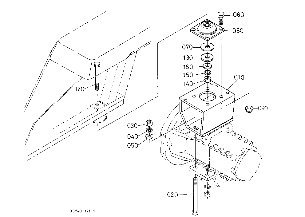 Rops Bracket Rear