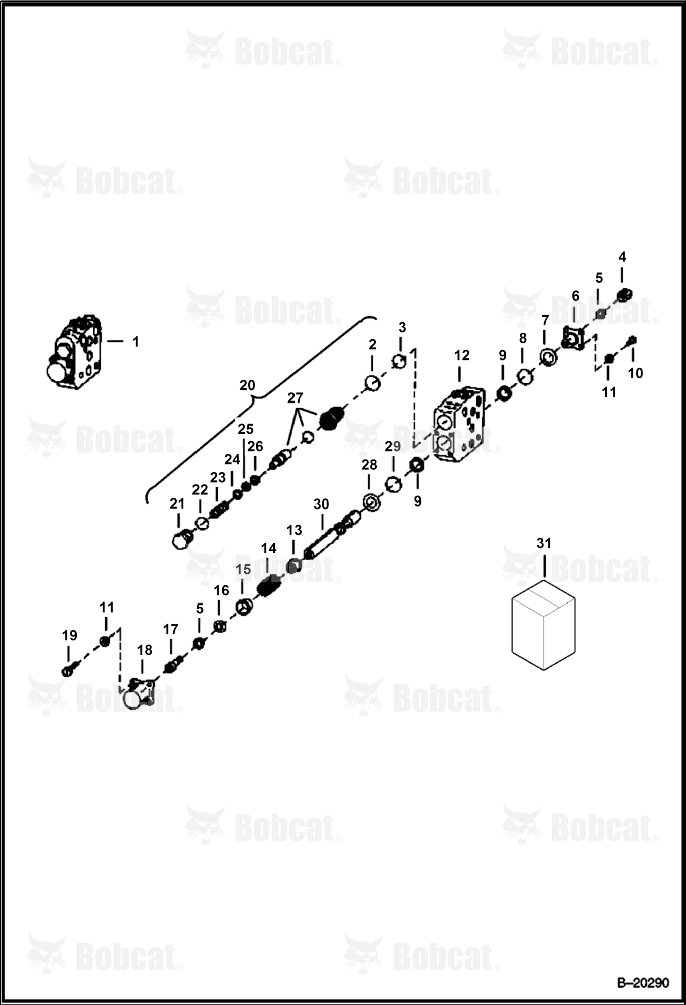 Valve Section (Mid-Inlet)