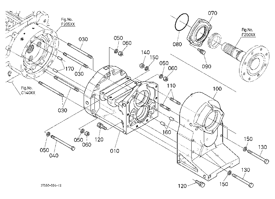 Rear Axle Case Lh [Old]