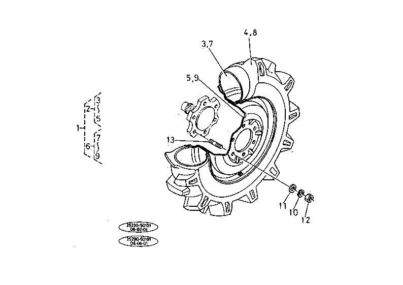Front Wheel (6-14) [4Wd]