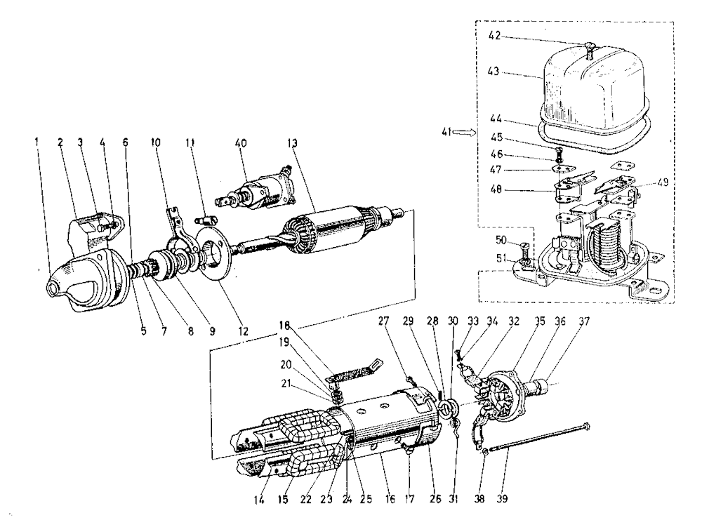 Starter And Regulator