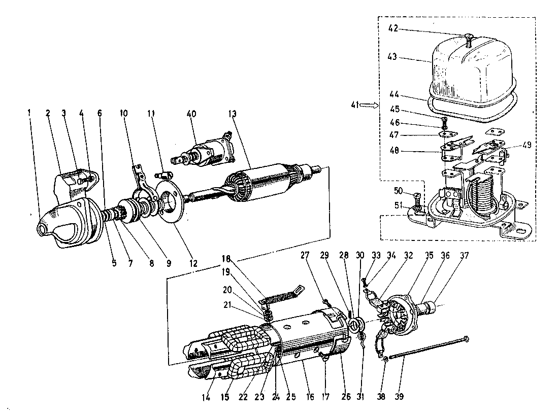 Starter And Regulator