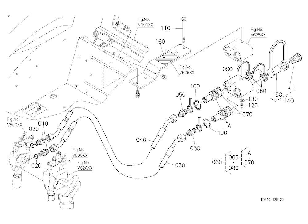 Auxiliary Control Valve Coupler (2Nd) (W/G No.L834