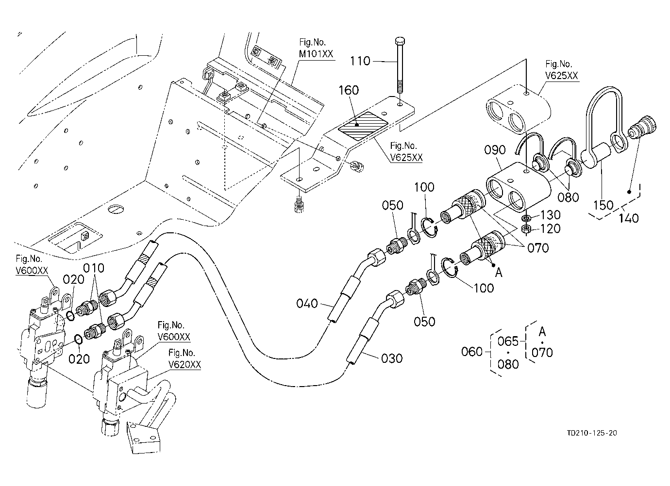 Auxiliary Control Valve Coupler (2Nd) (W/G No.L834