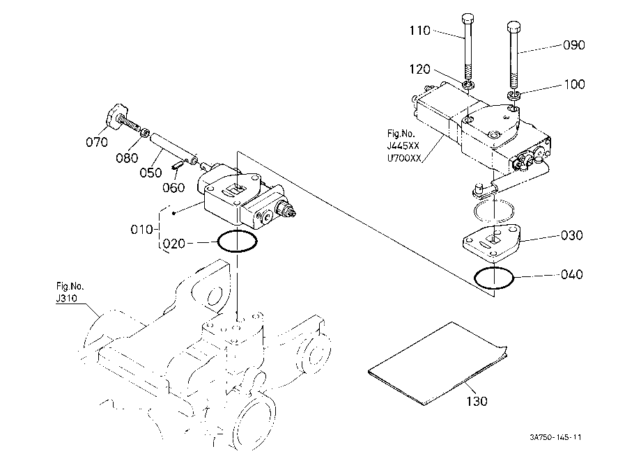 Auxiliary Control Valve Kit (Fc) (W/G No.M9585) [O