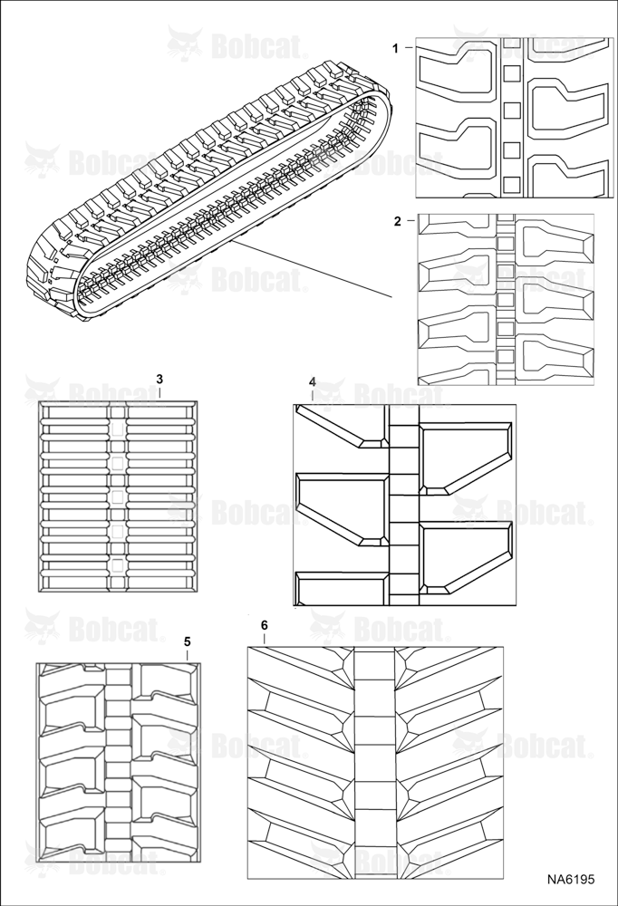 Tracks (Rubber)