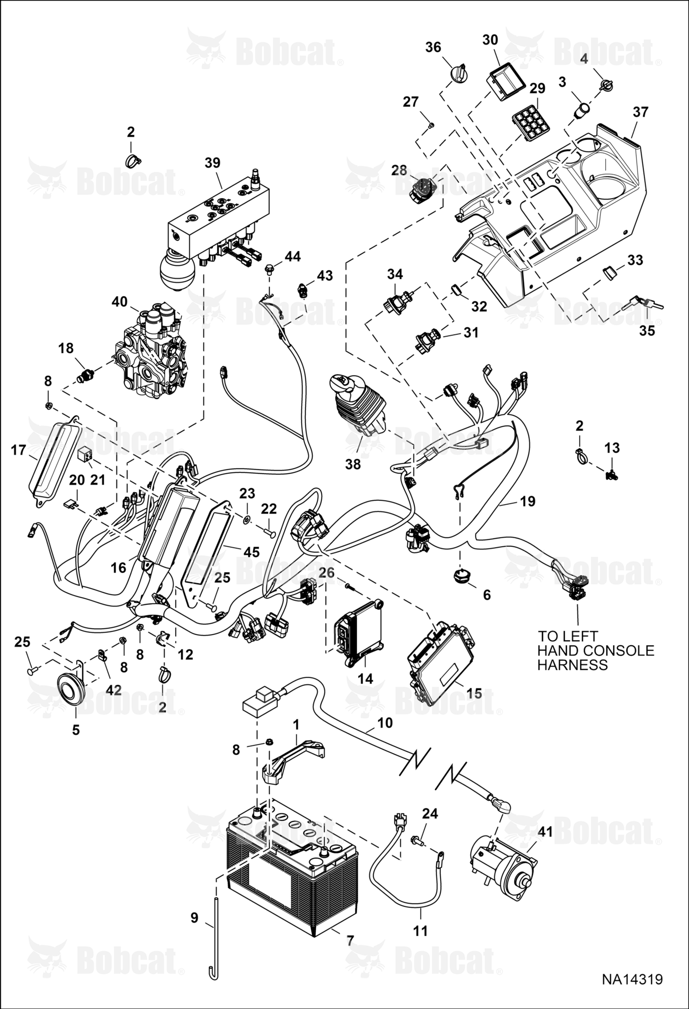 Controls Electrical (RH Console)